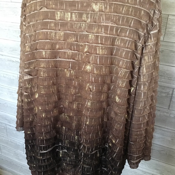 Ombré Layered Ruffle Tunic - Picture 3 of 6